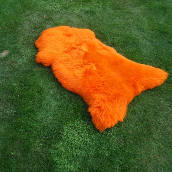 Schapenvacht Oranje